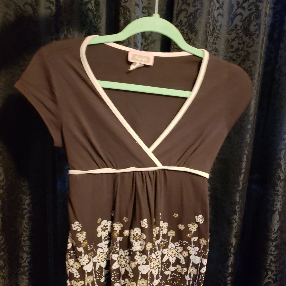 Brown shirt